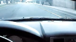 Nikki was at the back seat of the car and started to do a blowjob
