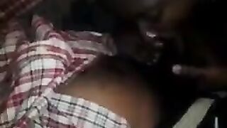 A fat woman fucks in her ass with a black man’s huge cock
