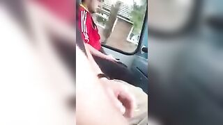 You can jerk off your dick even in the public bus