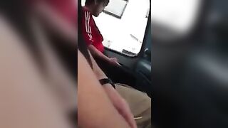 You can jerk off your dick even in the public bus