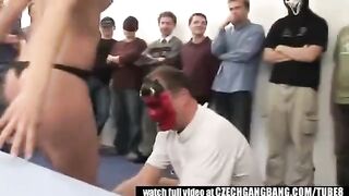 An abnormal model has a dirty mouth and she likes to suck dick