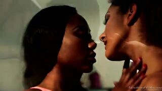 Two black pussies are full of passion for oral pleasure and more