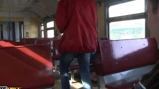 A train stop turned into a wild group encounter for me