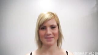 Young beauty from the Czech Republic at porn casting