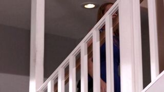 Morgan Lee fucked by her GF with a strapon
