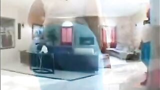 A cute and juicy BBW black girl is having sex