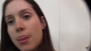 A blowjob video with a high-quality girl showing her oral skills