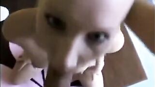A chick that really knows how to suck cock and do it deep