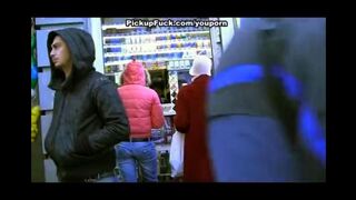 Guy agreed to fuck a blonde he picked up on the street for cash