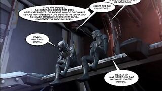 Adult comic porn with a hot and busty brunette who cheats