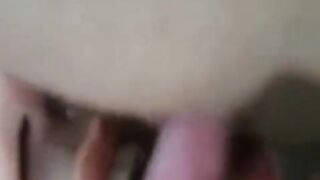 The guy tried to freeze his dick and pussy with the hot girl