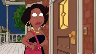Porn parody of the TV show Cleveland, where family members have sex