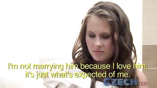 The witness of wedding just tried to fuck with bride