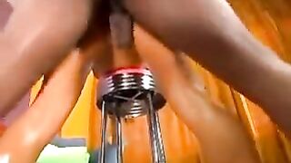 Sandra Roman has sex with a young man with a big dick