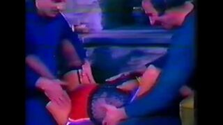 Vintage porn with an Italian twist, featuring a hot threesome scene from the 80's