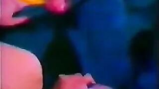 Vintage porn with an Italian twist, featuring a hot threesome scene from the 80's