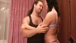 Sex with a gymnast in non-standard poses is always exciting