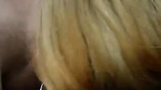 Babe fucked in snow on the street, winter season is not a barrier to sex