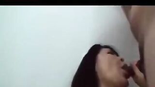 Mature Japanese guy caresses his steaming-hot body and hairy cock