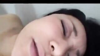Mature Japanese guy caresses his steaming-hot body and hairy cock