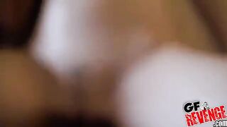 Two cheerful sluts captured a big dick in their smiles in a steamy FFM shot