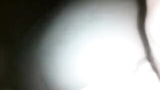 At night, the boy managed to get into the girl’s panties on camera