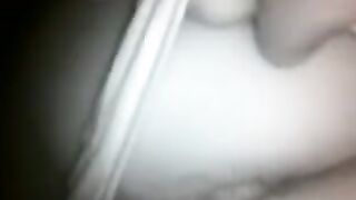 At night, the boy managed to get into the girl’s panties on camera