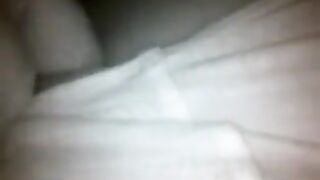 At night, the boy managed to get into the girl’s panties on camera
