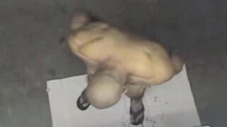 A man took shower and didn’t know that he was being filmed
