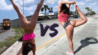 The best twerking competition with Abella Danger and Kelsi Monroe