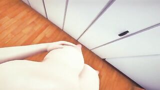 Big tits massage for hot MILF Chun-li from Street Fighter