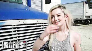 Lexi Lore gets fucked in Jesse Black’s truck