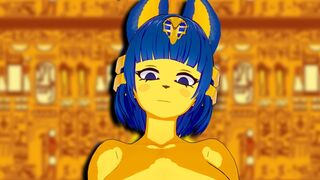Ankha gets her pussy smashed in a new video