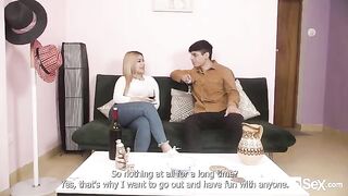 Busty Latina Blanca gets her meat shot in inkasex video