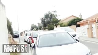 Serenia Keer got so horny she had to ask a stranger for sex, luckily Jordi came