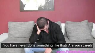 A chick forced the actor to do a blowjob during the casting