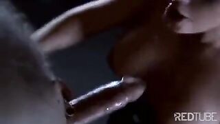 The lady has a related slave who licks her pussy
