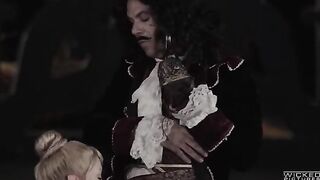 A pretty woman gave a deep blowjob to her boyfriend in 4K