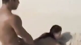 A girl with an awesome ass was filmed on the public beach