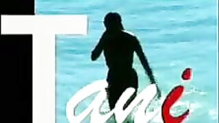 Two young girls get cum on their faces from an adult guy in a hot scene