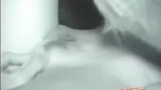 A guy woke up with a dream, having licked the hairy pussy of his sleeping sister
