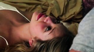 The husband gently fucked his sleeping beauty wife
