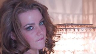 The brunette with big tits almost came from the first fuck