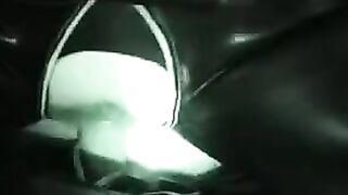 A husband and wife have fun in sexy latex suits