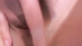 A Russian beauty with soft tits plays with her camera on the Internet