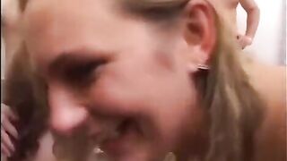 Group sex with students and milf gang bang with foxy babes