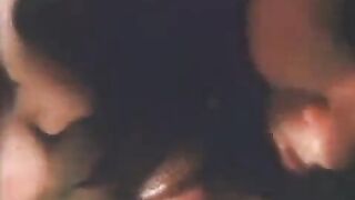 Classic threesome with blowjob and cum shot action