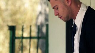 A young scientist pierced a student for sex in the ass