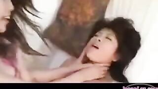 A bunch of beautiful Korean girls are getting fucked in the nude