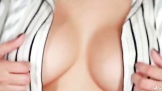 My beautiful natural big breasts, watch me play with them